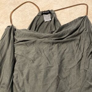 LASCANA by Venus size M olive green racer back tank